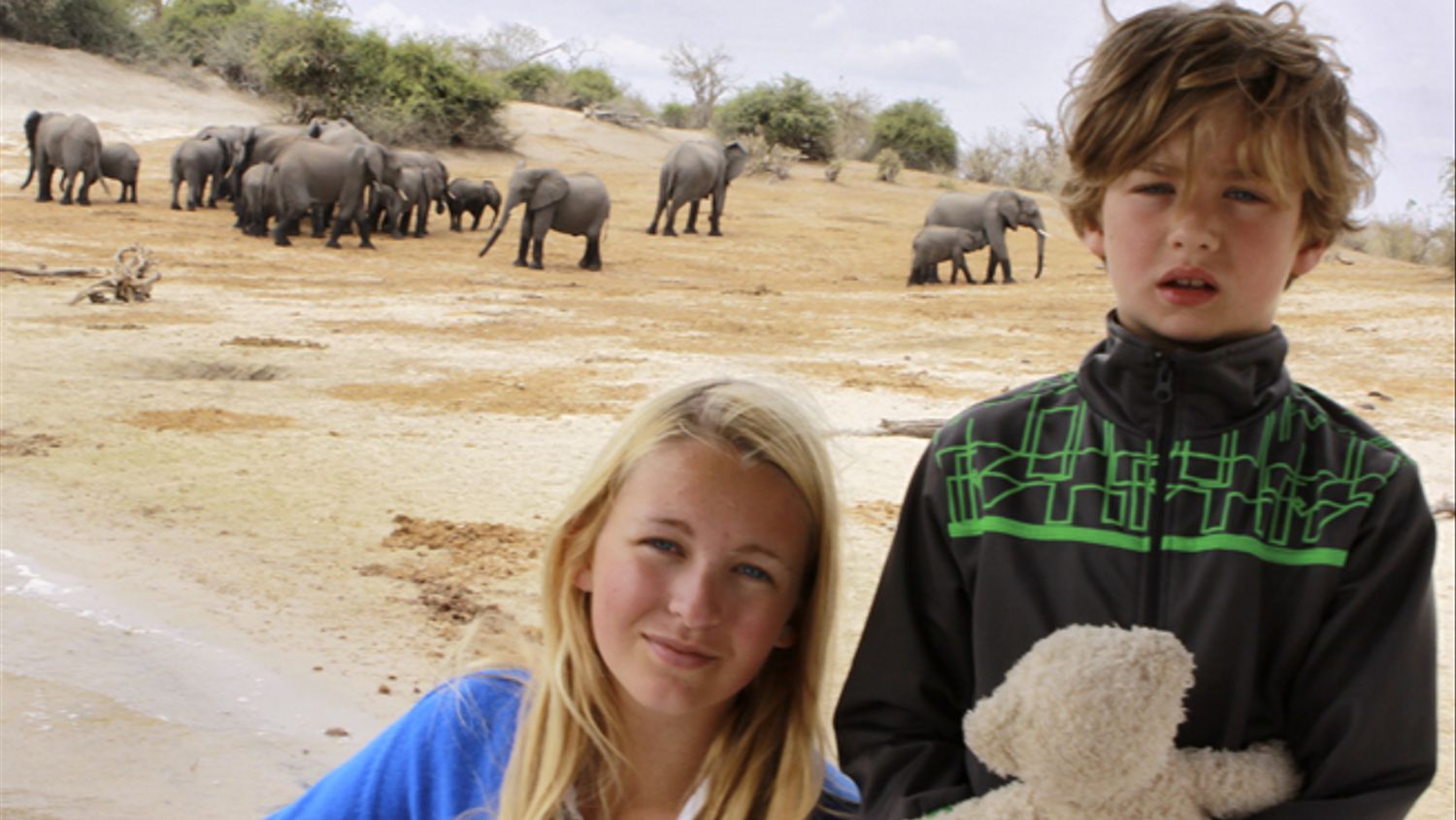 Familjesafari i Zambia och Botswana