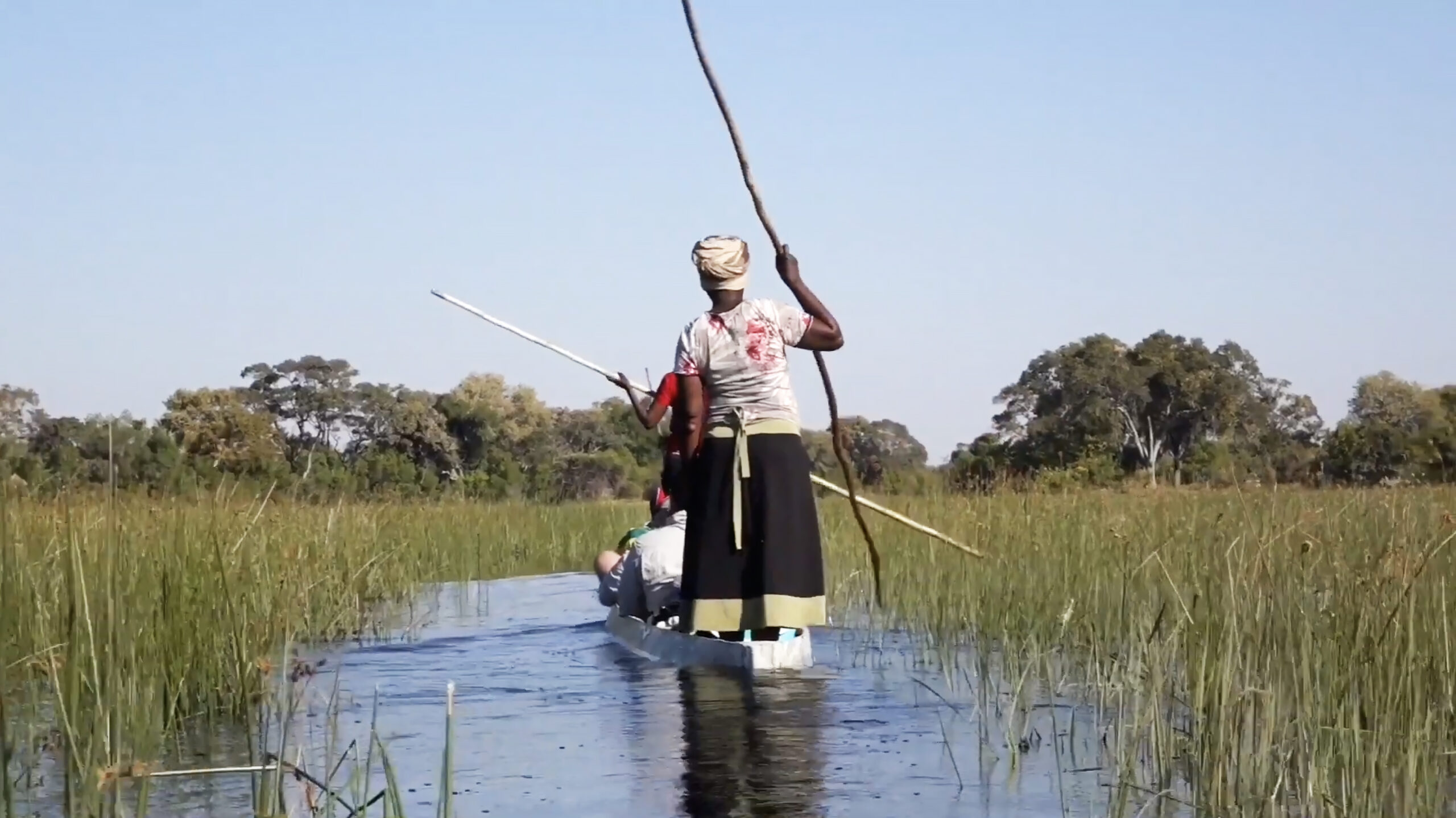 Hållbar safari i Botswana