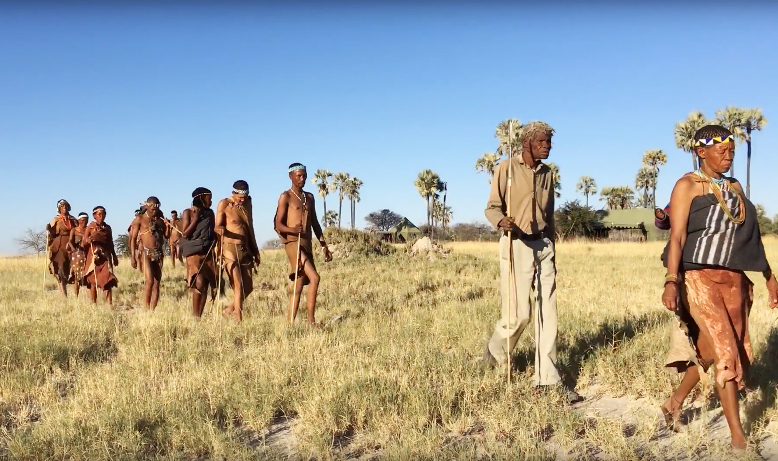 Mr Cobra Kepile – a bushman guide and leader at Jacks Camp in Botswana